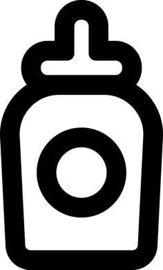 Drinking Product Bottle Outlined Laser Cut Svg File, Free Vectors File